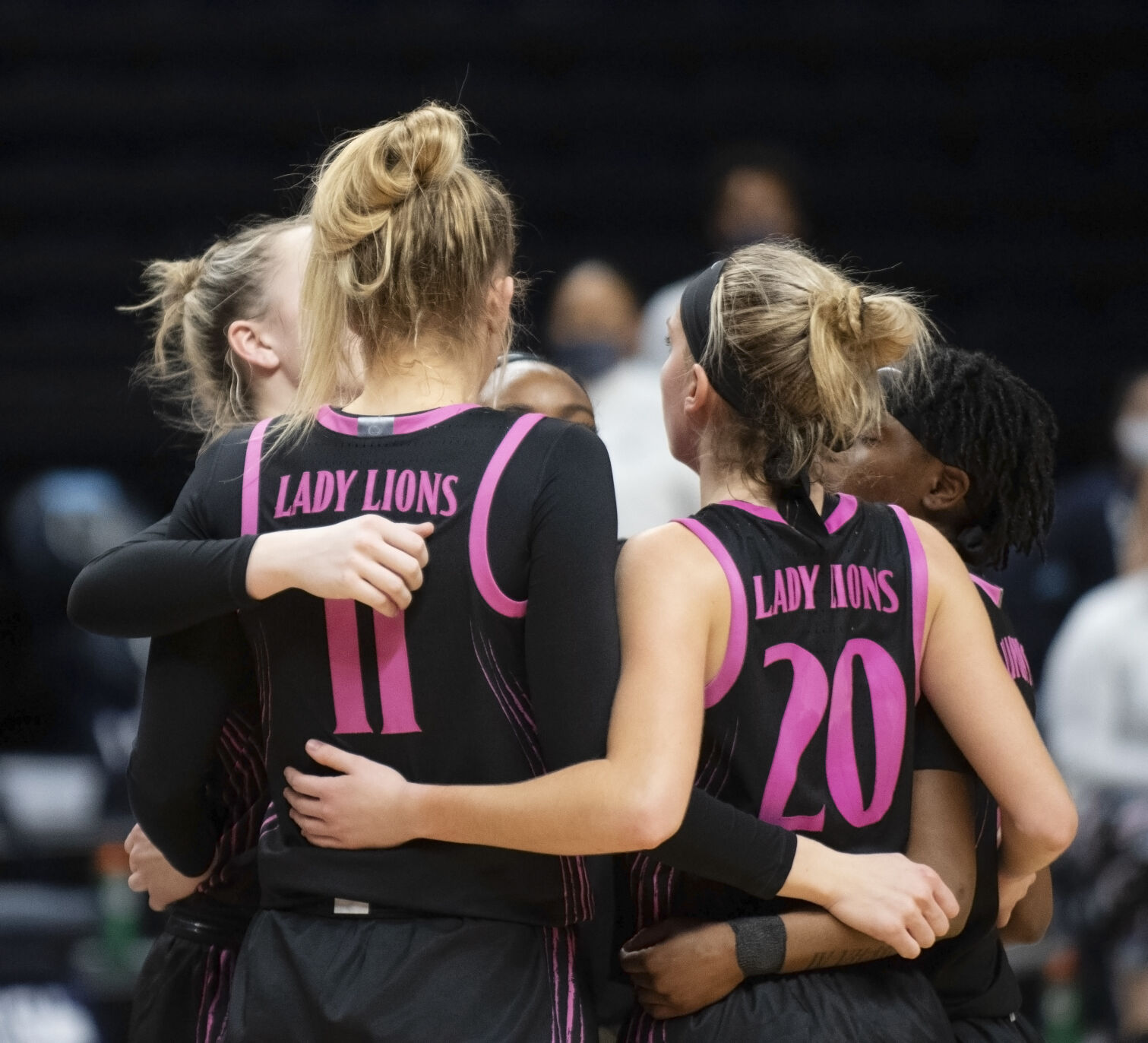 Penn State Women's Basketball vs Nebraska (Huddle)